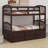 Tanvir Kids Twin Over Twin Bunk Bed with Trundle with Drawers-869780602