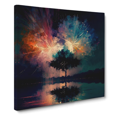 Fireworks Impressionism No.1 - Print