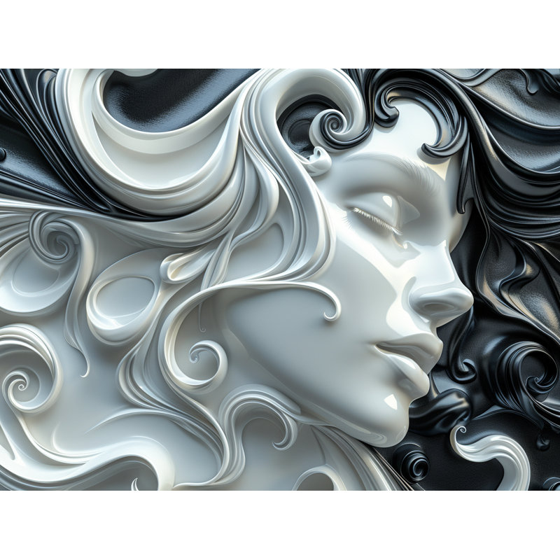 Rideau de douche face à la silhouette - Portrait décor de salle de bain 16699, H 73 po x l 70 po