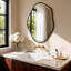 Aluminum Frame Asymmetrical Wall Mirrors 
