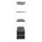 Brentwood 4-Tier Etagere Bookcase Wide Display Shelf with Steel Frame-1580331749