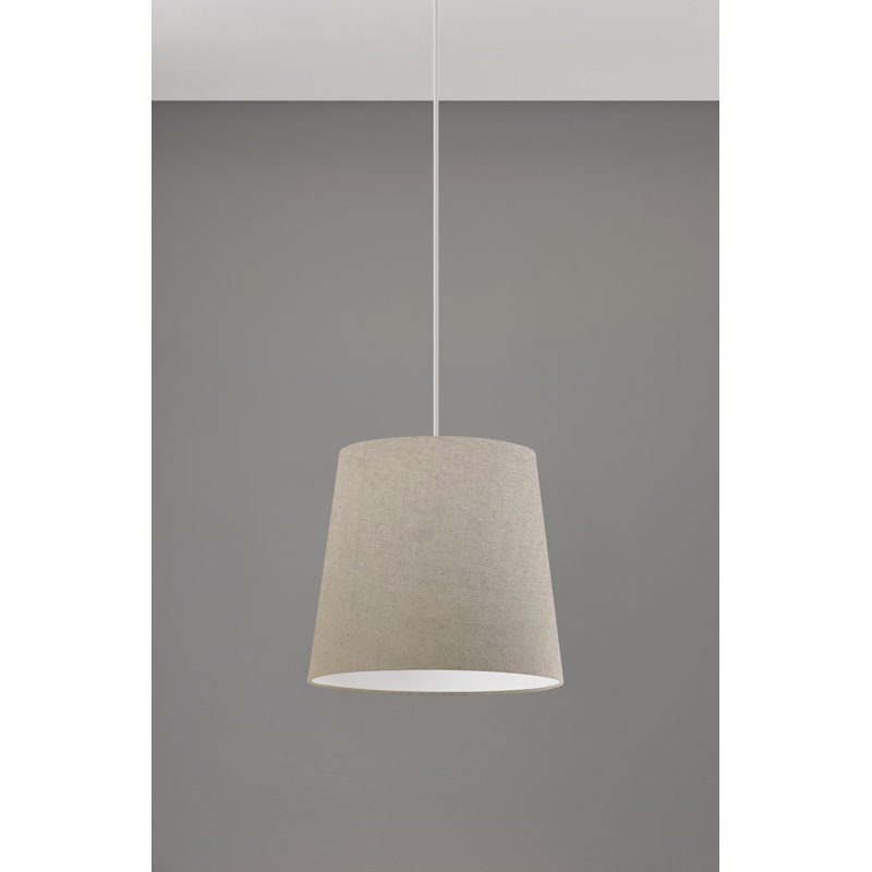 Luminaire suspendu tambour simple à 1 lumière Ceara