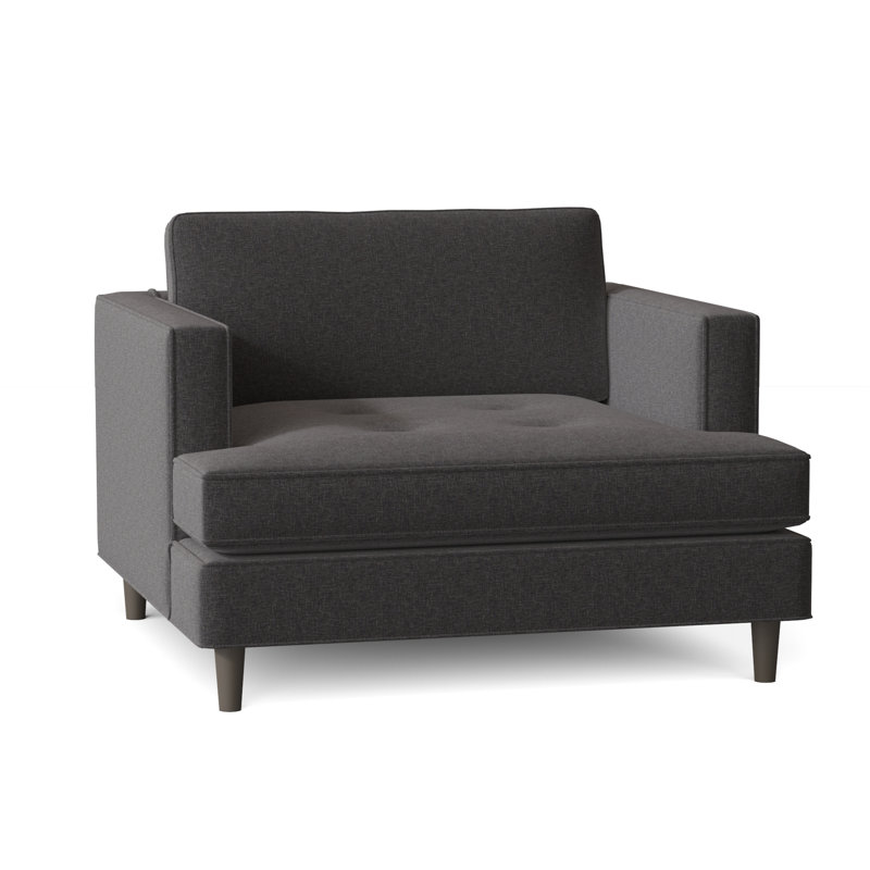 Upholstered Armchair, Thrillist Denim Sustain®