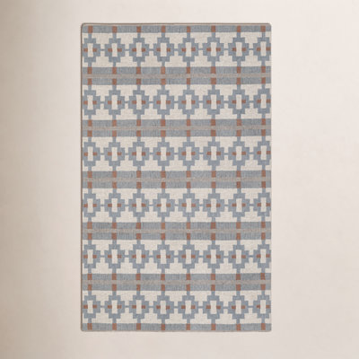 Elsey Hand Tufted Wool Geometric Indoor Rug