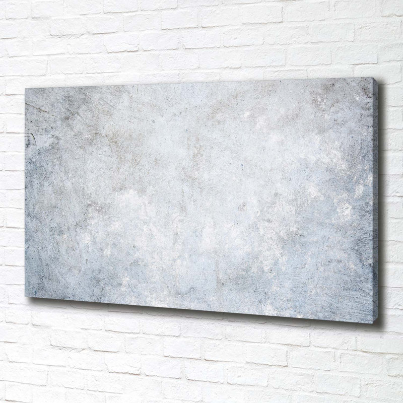 Concrete Background - Wrapped Canvas Print