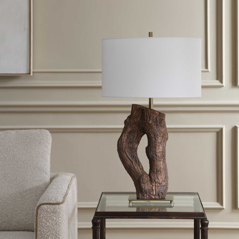  Lampe de table en bois Namath