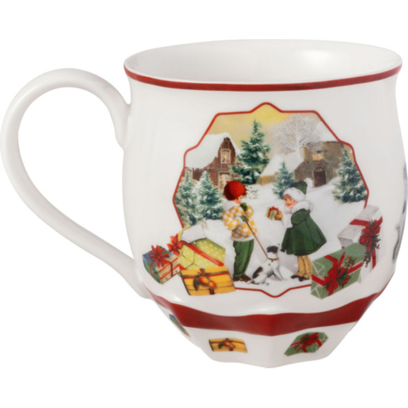 Villeroy & Boch - Toy's Fantasy Christmas Coffee Mug, Winter Mug Hot Drink Cup, Porcelain