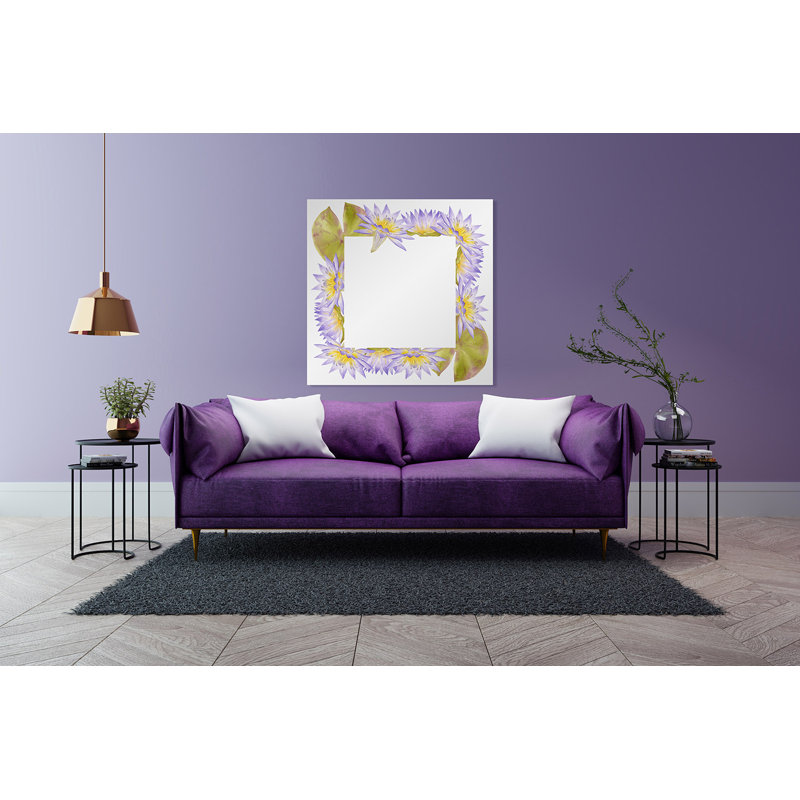 Alamo Flat Wall Mirror, 124cm H x 124cm W