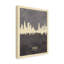 « chicago illinois horizon gray », impression sur toile tendue-1786199731