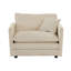 2 Piece & Chair , Beige Chenille Cover, Strong Wood Frame, Sponge Fill, Transform Your Space In Chenille, Solid Wood, Breathable Upholstery, Relaxing Seat And Back