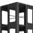 New Style Rotating 4 All Book Rack, 360 Wheels, Large Size, Spacious And , Black Finish, Family With Smooth Edges Bookshelf Shelves, Construction, White Style, High Space Utilization Quick-123378913