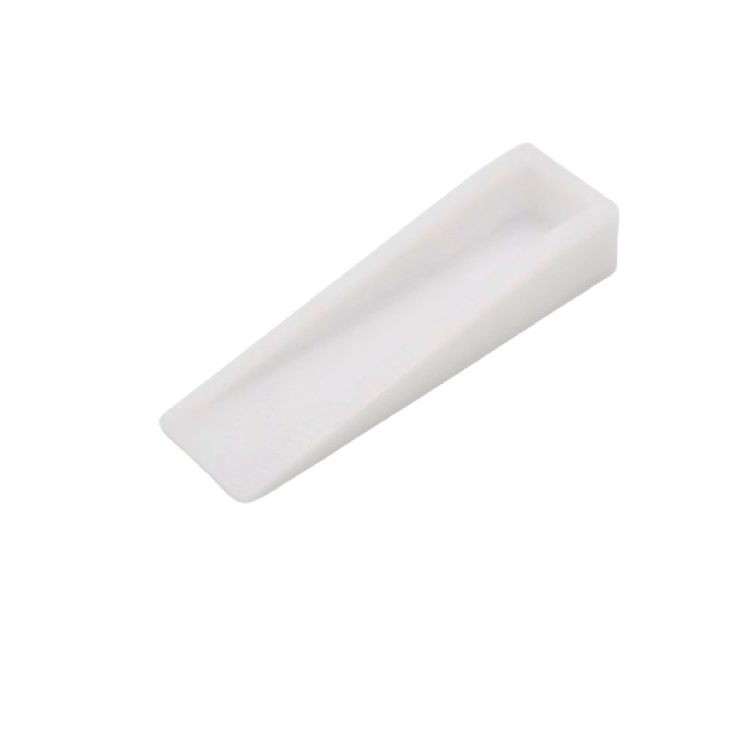 Rackhams White Bifacial Wedge Doorstop - Image 2