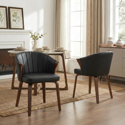 Devault Upholstered Faux Leather Dining Chair