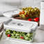 Fresh & Save Glass Airtight Meal Prep 2 Container Food Storage Set