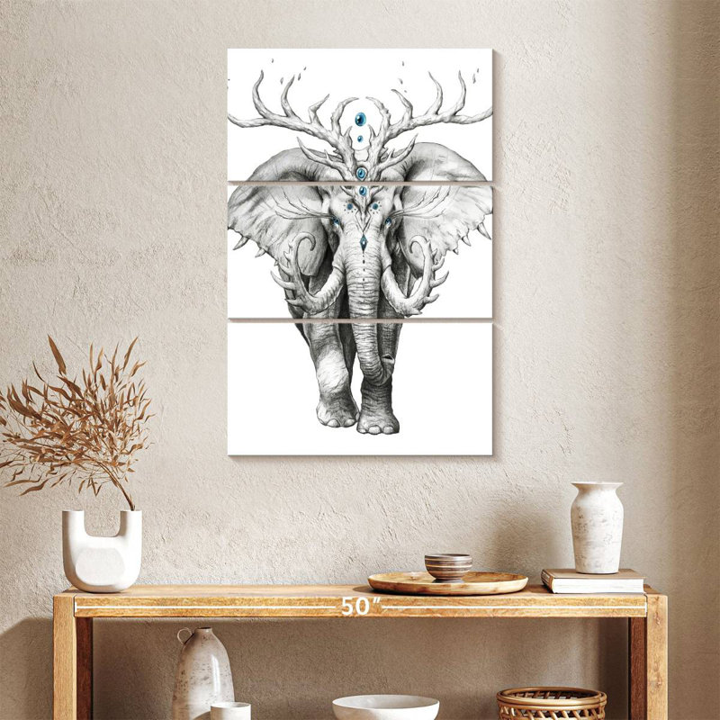 Brampt Elephant Soul, 38" H x 24" W