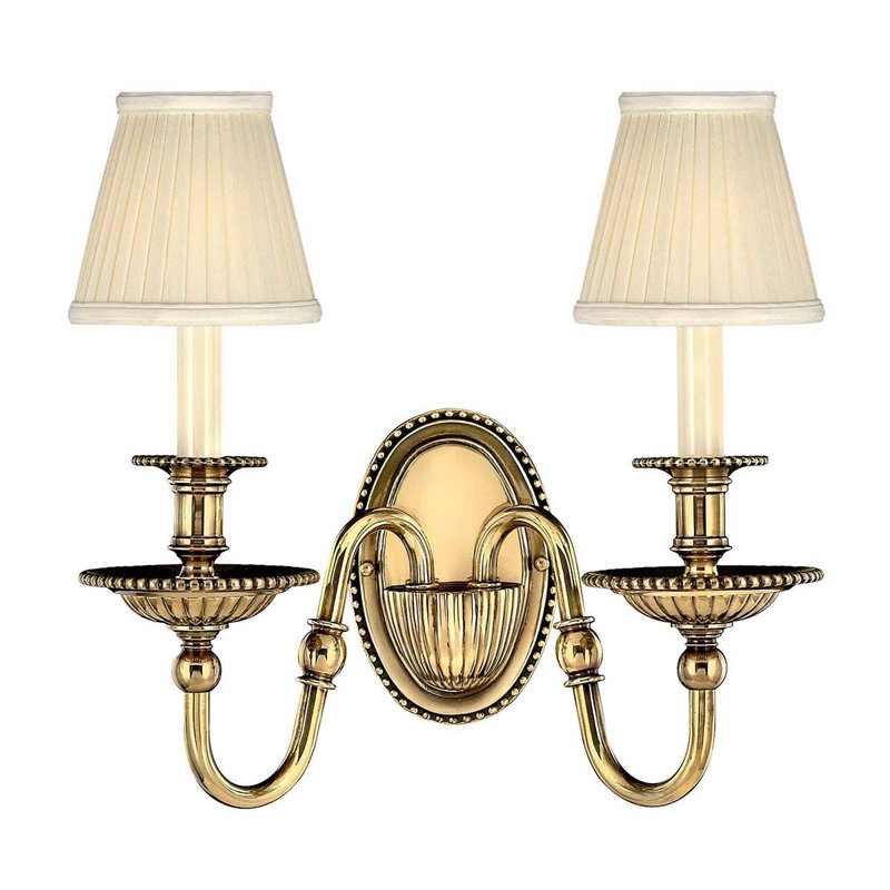 Baddesley Steel Candle Wall Light