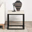Brayton Square Wood White Wash End Table 