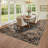 Machine Washable Area Rug Soft Rugs for Living Room Vintage Rug for Bedroom Dining Room Non-Slip Stain Resistant Under Table Rugs-1430332371