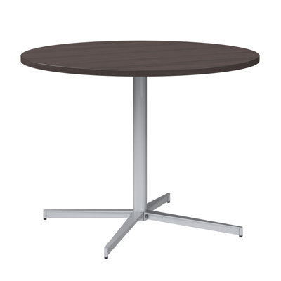 Bush Business Furniture 42-Inch Round Conference Table With Metal Base by Bush Business Furniture