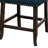 Upholstered Counter Stool with Solid Wood Frame-995802258
