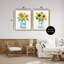 Ensemble de cadres flottants 2 pièces Sunny Day Sunflowers, design par Livi Finn-2114644890-2114644887