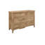 6 Drawer 115Cm W Double Dresser