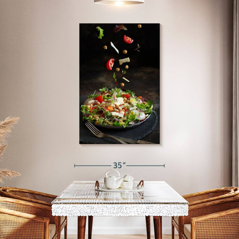 Yarlin Chickpea Salad, 48" H x 32" W