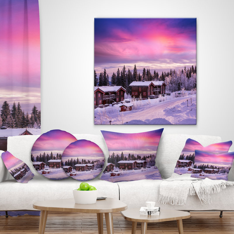 Coussin Frosty, 18 po x 18 po, Carré