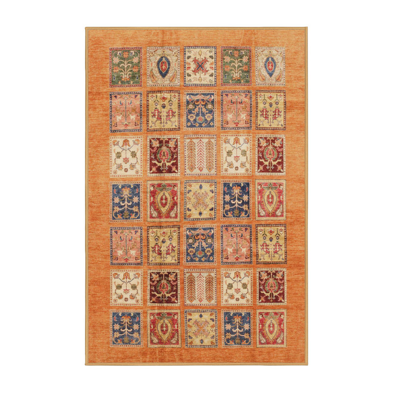 Tapis abstrait moderne 3719, Rectangle 7 pi x 9 pi