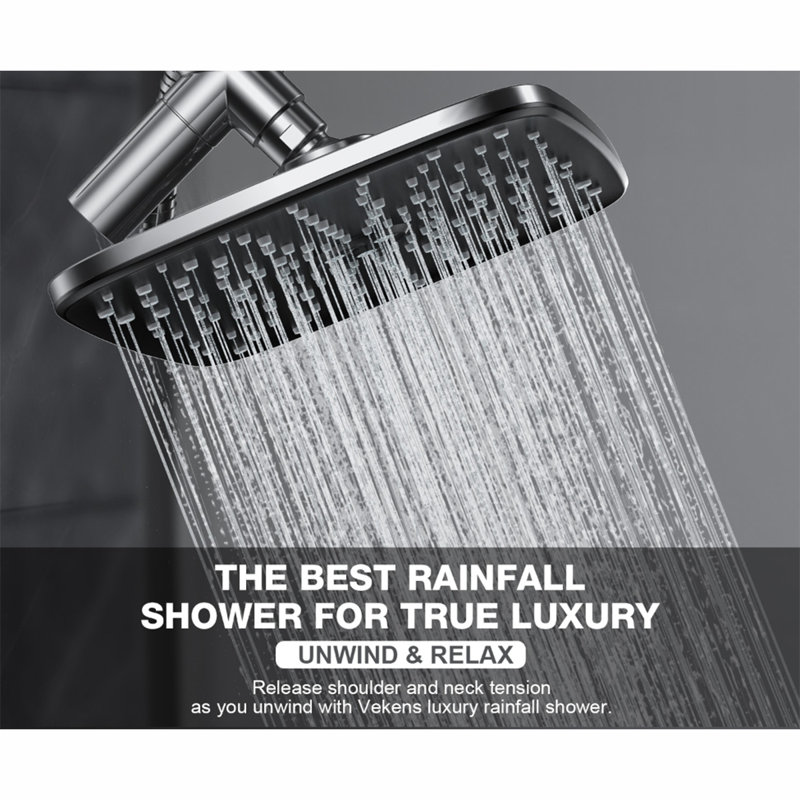 Luxurious Dual Shower Head Combination, Chrome
