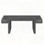 Table basse American Vintage avec tablettes à deux niveaux - 48 po x 24 po