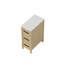 Armoire de rangement de meuble-lavabo 12 po avec comptoir et 3 tiroirs (sans lavabo)