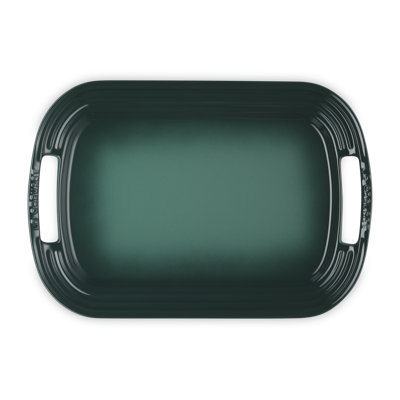 Le Creuset Stoneware Serving Platter, 14 In. - Cerise