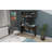 Traudel Writing Desk With Wall Shelf-364648060