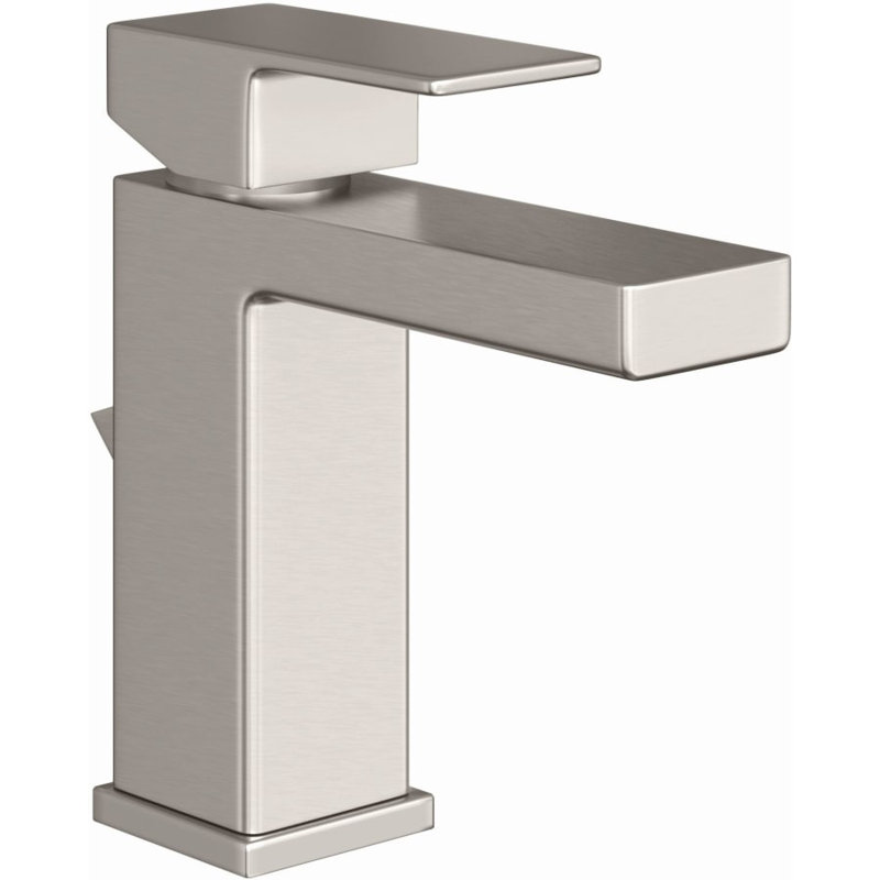 Bathroom Faucet with Drain Assembly, Matte Black