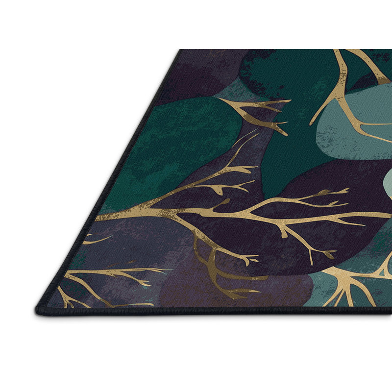 Whispering Willows Rug, Square 4'