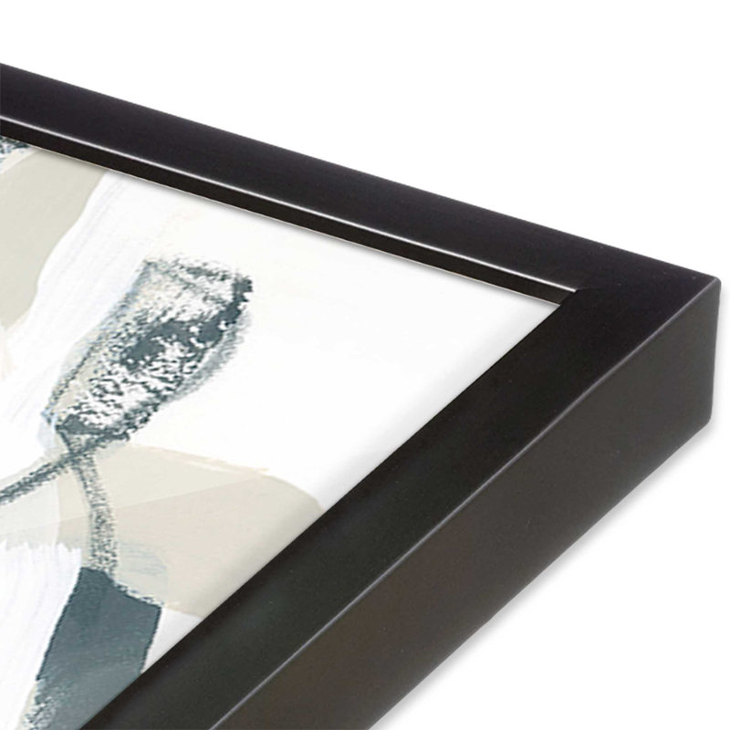 «Sage Fragments II», reproduction, H 13,75 po x l 13,75 po, Encadrement ouvert, zinc vieilli
