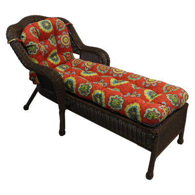 Indoor/Outdoor Chaise Lounge Cushion