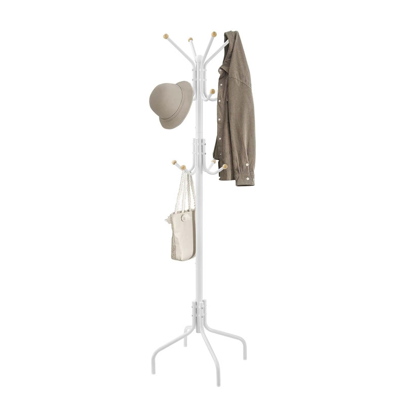 Barnum Metal Freestanding 12 - Hook Coat Rack