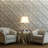 19.7" x 19.7" PVC 3D Wall Paneling,Decorative Wall Tile for Interior Decor (32 Sq.ft./Case))-74736323