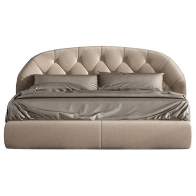 Klass Upholstered Panel Bed