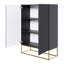 Arrandale Metal 2 - Door Rectangle Accent Cabinet-1399607804