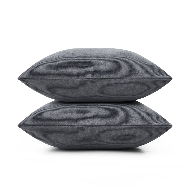 Dardel Velvet Scatter Cushion Cover, Gray