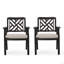 Ensemble de chaises d'extérieur (ensemble de 2)