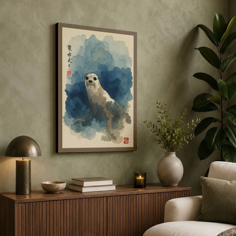 Print, 30x20 - 76.2 x 50.8 cm, Sage Border