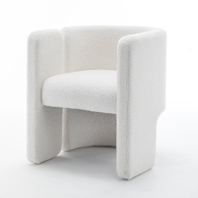 Jaimyn 24" Wide Upholstered Barrel Accent Chair