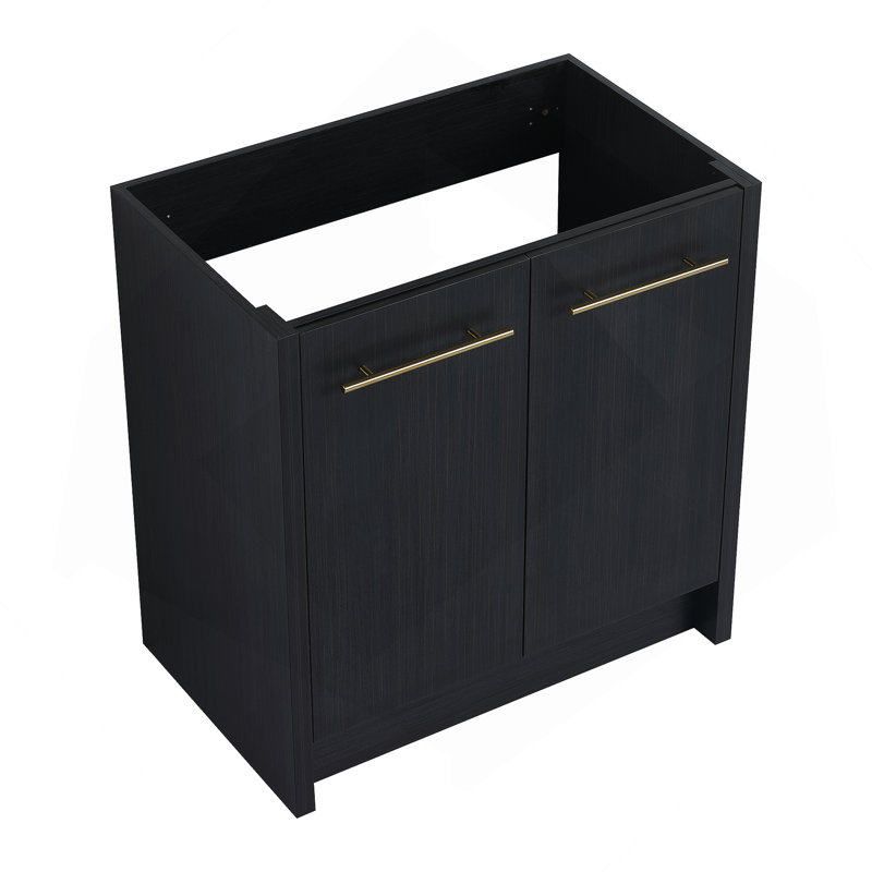 Meuble-lavabo autoportant de 30 pouces (sans lavabo supérieur)