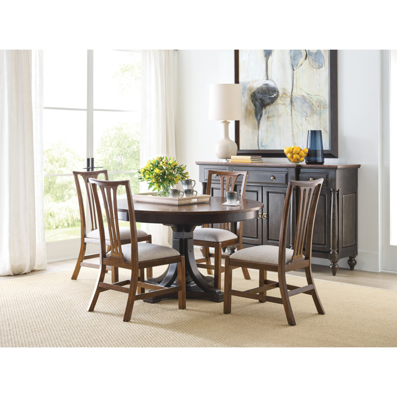 Ensemble de deux chaises d'appoint Fitts, Brown