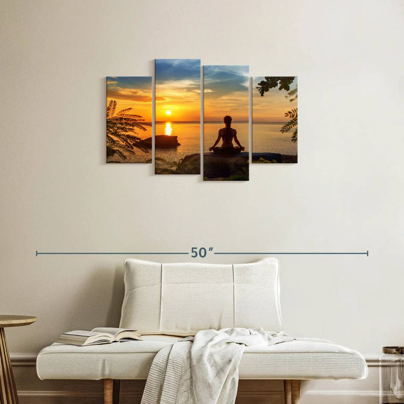 Kerrick Sunset Yoga, H 22 po x l 36 po