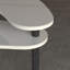 Table basse rotative, table basse rotative à 360 degrés pour le salon, la chambre à coucher-1629511463